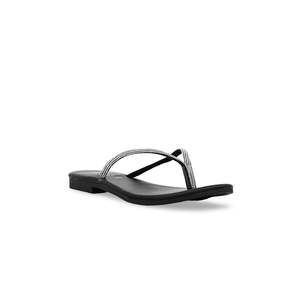 Fancy KD7875 Design Sandalias de tacón negro para niñas - Product Image 2