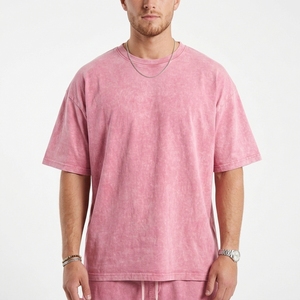 Wholesale Summer Casual Wear New Arrival <b>Men's</b> Short Sleeve T-<b>Shirt</b> Shorts Sets Breathable Polyester/Cotton Solid Color High - Product Image 2