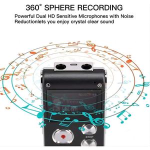 Registratore Vocale Digitale da 32GB, Mini Dittafono Audio MP3 con Riduzione del Rumore, Connettività USB, Disponibile anche da 4GB e 8GB - Product Image 2