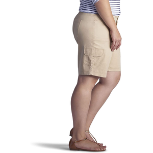 Shorts Deportivos Ligeros para Mujer, Personalizados al por Mayor, de Poliéster/Nailon, Transpirables, de Secado Rápido, Elásticos, para Gimnasio, Running, Uso Casual, OEM - Product Image 3