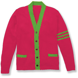 Make Your Custom Premium Quality V-Neck for Sorority/Fraternity/Schools/Colleges/Universities Logos Knitted <b>Cardigans</b> <b>Sweaters</b> - Product Image 6
