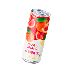 Jus de Pamplemousse 100% Pur NFC en Canette Slim 330ml, Nouvelle Formule OEM/ODM de Haute Qualité, Jus de Fruits et Légumes à Marque Privée - Product Image 3