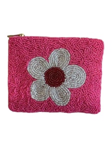 Porte-cartes vintage de style ethnique personnalisé, perles faites à la main, porte-monnaie pour femmes, mini sac de rangement - Product Image 5