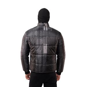 Veste matelassée imperméable et coupe-vent pour homme, col montant, fermeture éclair, mode automne-hiver 2024, état neuf, service OEM - Product Image 4