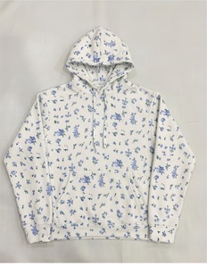 Sweat à capuche uni rouge personnalisé avec logo pour hommes et femmes, en molleton de coton épais, style streetwear, vierge, OEM ODM, vêtements décontractés - Product Image 6