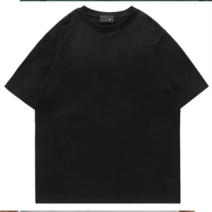 เสื้อยืดโอเวอร์ไซส์ลายกราฟิกสไตล์วินเทจสำหรับผู้ชาย ขายส่ง ตกแต่งด้วยคริสตัล สไตล์ฮิปฮอป สตรีทแวร์ ผ้าคอตตอนหนานุ่ม คอกลม - Product Image 2