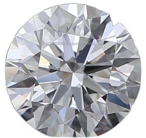 Diamante blanco sintético F Color redondo corte brillante VVS2 Diamante de claridad precio al por mayor 0,50 quilates tamaño laboratorio creado diamantes - Product Image 4