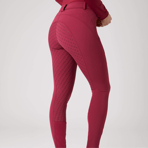 High Quality 4-way Stretch Horse Riding Breeches <b>Leggings</b> Tights <b>Equestrian</b> Wear Pants on Technical Fabric with Soft Feel - Product Image 2