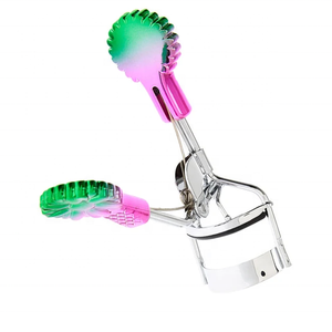 High Quality New Style Flower Shape Handle Eyelash <b>Curler</b> Customized Color Nature Lasting Eyelash <b>Curler</b> - Product Image 4