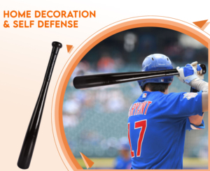 Maple Wood 18 inch <b>Baseball</b> <b>Bat</b> Softball <b>Bat</b> Home Decor Lightweight for Youth & Adult in 10 oz by NAQQASH SPORTS - Product Image 2