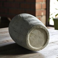Vase à fleurs rond en céramique tendance, style nordique, aspect luxueux, avec rayures, pour décoration intérieure, idéal pour les mariages, par UO