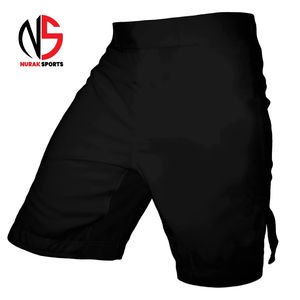 Shorts de MMA thaïlandais pour hommes, haute qualité, légers, séchage rapide, logo avant, pour boxe, fitness, entraînement et combat, qualité supérieure Nurak - Product Image 4