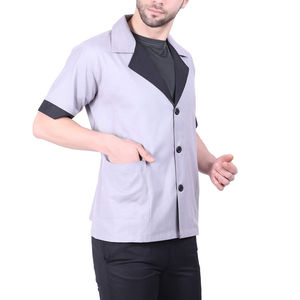 ชุดสครับแพทย์ชายสำหรับโรงพยาบาล ผ้าเนื้อยืด ชุดพยาบาล ชุดผ่าตัด - Product Image 5