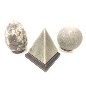 Lámpara de Sal del Himalaya Natural IMPEX PAKISTAN, Base de Madera Tallada a Mano, Ecológica, Logotipo Personalizado, Decoración para el Hogar - Product Image 5