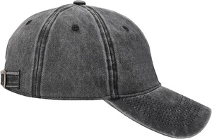 Casquette de baseball brodée personnalisée, 6 panneaux, ajustable, unisexe, en sergé de coton, décontractée, avec logo imprimé sur le devant - Product Image 5