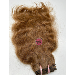 Extensiones de Cabello Remy Indio Rizado Rubio Miel Arrow Exim, Sin Caída, Doble Trama a Máquina, Paquete de 100g - Product Image 5