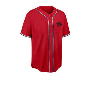 Vente flash - Uniforme de baseball 100% polyester à prix avantageux - Vêtements d'équipe - Service OEM - Dernier design d'uniforme de baseball - Product Image 4