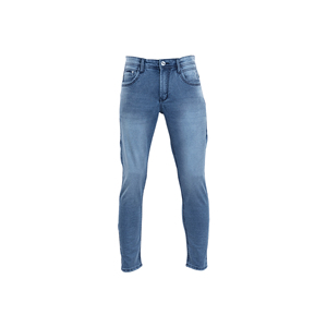Latest Model Fashion Casual Mid Waist Regular Fit Straight Denim <b>Pants</b> Men Winter Custom Design Solid <b>Plaid</b> - Product Image 1