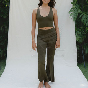 New Design Women <b>Flare</b> <b>Legging</b> Customized Color Women <b>Flare</b> <b>Legging</b> Best Material Women <b>Flare</b> <b>Legging</b> For Sale - Product Image 3