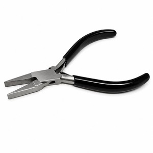 Pince à bec plat à dents crantées pour la fabrication de bijoux, outil de pliage et de façonnage de fil ZetomedPro - Product Image 1