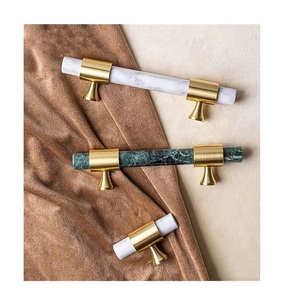 Furniture <b>Drawer</b> Cabinet Wardrobe Door <b>Pull</b> Acrylic Brass Door Best Selling Door Handle Customize Size With Sale - Product Image 1