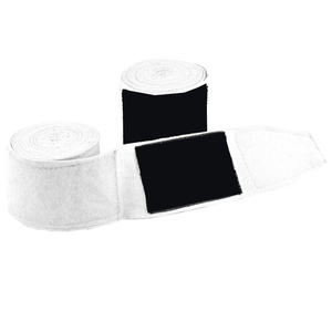 Bandages de boxe en coton élastique pour le soutien des poignets, idéaux pour la gym, le fitness et l'entraînement de boxe (vente en gros) - Product Image 3