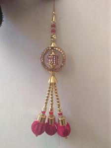 Luxury Gold Beaded Tassel Pendant for Curtain <b>Tiebacks</b>, Cushion Decor, Garment Accessories, Handbag & Craft Embellishments - Product Image 3