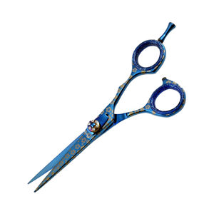 Ciseaux de coiffure pour droitiers Premium KAAMIR INSTRUMENTS, en acier inoxydable, à bords tranchants, pour salons, 32 dents - Product Image 6