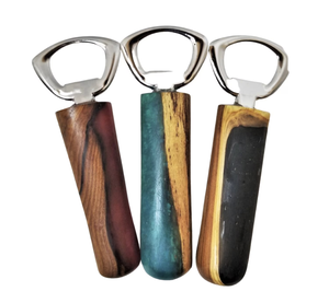 Ouvre-bouteille à manivelle en acier inoxydable avec poignée en bois, décapsuleur manuel, outil de cuisine et de bar, conception durable, usage domestique - Product Image 5