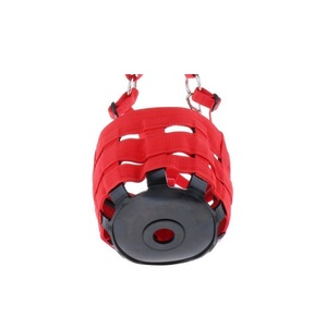Bozal Anti-Comedores para Caballos de Nailon Duradero de Primera Calidad, Color Rojo, Equipamiento Ecuestre de Alta Calidad, Proveedores de Productos de Alta Calidad - Product Image 3
