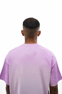 T-shirt Ringer Vintage Oversize Effet Délavé 100% Coton Style Streetwear Rétro Vente en Gros OEM - Product Image 4