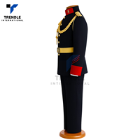 Dernière Nouveauté : Uniforme de Garde Cérémoniel Décoratif pour Hommes, Style Veste, Service OEM Personnalisé, Marque Personnalisée, en Polyester Gabardine