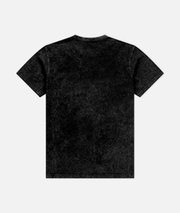 T-shirt personnalisé à manches courtes en coton, coupe décontractée, série Endless Waves, effet délavé et vieilli, grammage lourd - Product Image 2