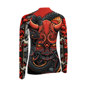 T-shirt de compression à manches courtes pour femmes, imprimé par sublimation, séchage rapide, pour l'entraînement BJJ MMA - Product Image 6