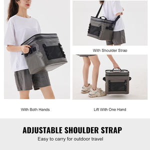 Hiking Picnic Camping Travel Waterproof Large Capacity Soft Cooler Insulated <b>Bag</b> - Product Image 6