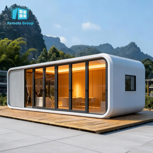 耐久性があり、防錆性と耐塩性を備えた、豪華でモダンなアップル型のコンテナハウス。海岸の屋外でのホームバー、ホテル、ヴィラとして最適です。 - Product Image 1