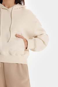 เสื้อฮู้ดผู้หญิงลำลองใส่ได้ทุกวัน รับผลิตแบบ OEM ODM ปี 2026 - Product Image 3