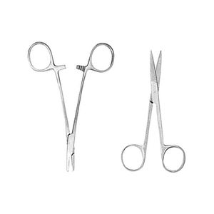 Pinces chirurgicales en acier inoxydable à pointe de précision pour opération médicale, instrument manuel certifié CE Classe I ALIVANTA - Product Image 2