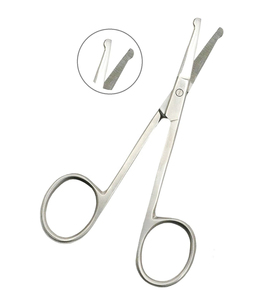 Ciseaux de maquillage de conception avancée, adaptés aux soins de beauté détaillés, y compris la coupe des sourcils et l'épilation du visage - Product Image 2