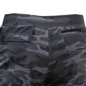 Shorts de sport décontractés pour hommes, personnalisés, en tricot, avec cordon de serrage, respirants, pour la plage - Product Image 3