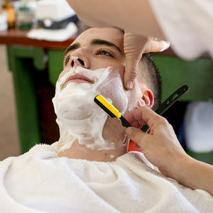 Afeitadora Profesional Plegable, Herramientas de Afeitado y Modelado Facial para Hombres, Maquinillas de Afeitar de Acero Inoxidable para el Hogar y Barbería - Product Image 5