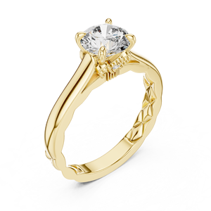 Anillo de Plata de Ley 925 con Diamante Moissanita Brillante - Product Image 4