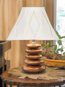 <b>Table</b> Lamp Solid Wood Fabric <b>Bedside</b> Lamp Bedroom Creative Energy-saving Minimalist from Falak World Export - Product Image 6
