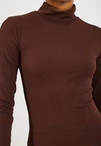 ชุดเดรสทรงเข้ารูปแขนยาวประสิทธิภาพสูง ผ้าถักยืด จำหน่ายส่ง - Product Image 2