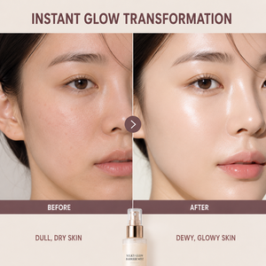 Moisturizing Glow Essence Mist Ceramide <b>Panthenol</b> Facial <b>Spray</b> Dewy Finish Korean Skin Care Product - Product Image 1