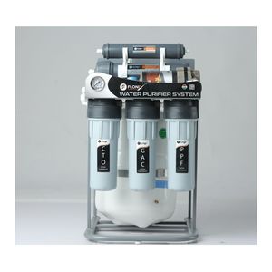 เครื่องกรองน้ำระบบ Reverse Osmosis ระดับพรีเมียมสำหรับใช้ในบ้าน พร้อมไส้กรองทองแดง ดีไซน์สวยงามทันสมัยสำหรับวางบนเคาน์เตอร์ครัว - Product Image 1