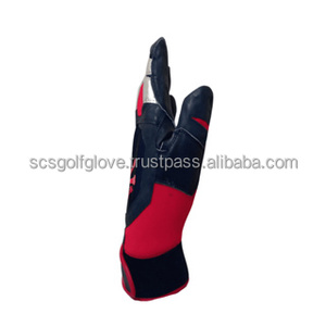 ถุงมือซอฟต์บอลหนังแท้โลโก้ตามสั่งถุงมือเบสบอลสำหรับใช้กลางแจ้ง - Product Image 2