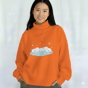 Sudadera Personalizada con Cuello Alto para Mujer, Servicio OEM, Material Premium, Ropa Casual Elegante para Invierno - Product Image 1