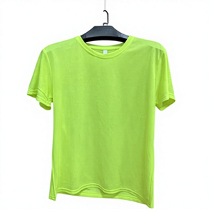 T-shirt formel pour homme en coton 100% tricoté, lavé, 150g, imprimé en sérigraphie avec logo frontal, écologique et respirant - Product Image 4