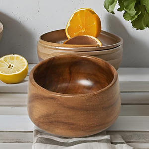 Bulk Wholesale Acacia Wood <b>Large</b> Mixing <b>Bowl</b> Wooden Salad <b>Bowl</b> for Restaurants Hotel or Kitchen Ideal for Serving or Mixing Food - Product Image 6